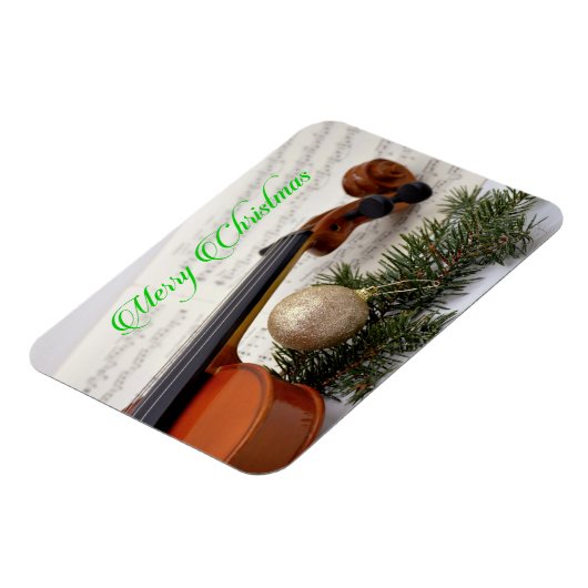 Violin kerstconcert magneet (Linkerzijde)