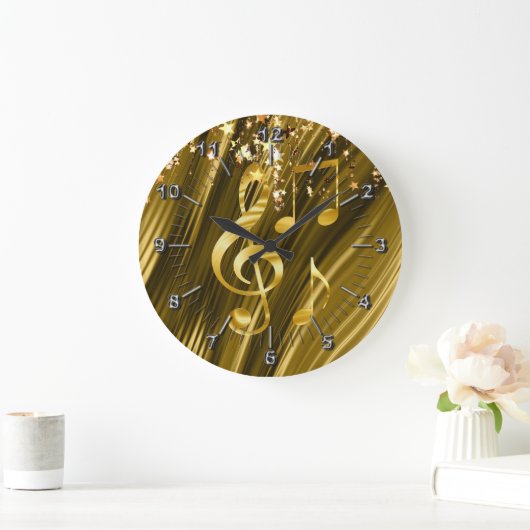 Violin key elegant grote klok (Huis)