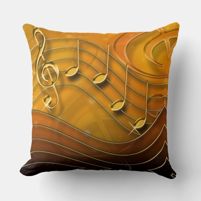 Violin key kussen (Voorkant)