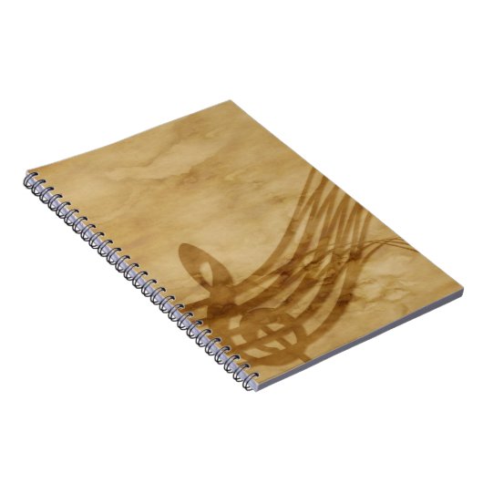 Violin key notitieboek (Rechterzijde)