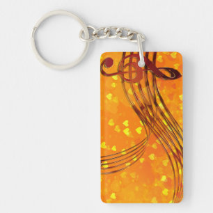 Violin key sleutelhanger