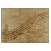 Violin key snijplank (Voorkant)