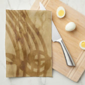 Violin key theedoek (Quarter Fold)