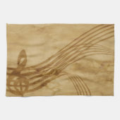 Violin key theedoek (Horizontaal)