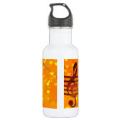 Violin key waterfles (Achterkant)