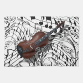 VIOLIN-KITCHEN TOWEL THEEDOEK (Horizontaal)