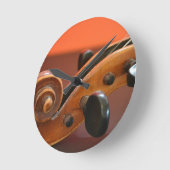 Violin klassiek gelaagd muziekinstrument ronde klok (Hoek)