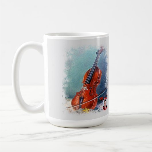 Violín Koffiemok (Links)