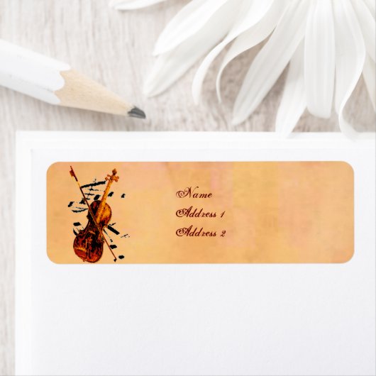 Violin Label (Insitu)