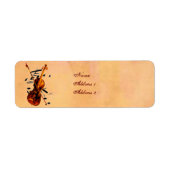 Violin Label (Voorkant)