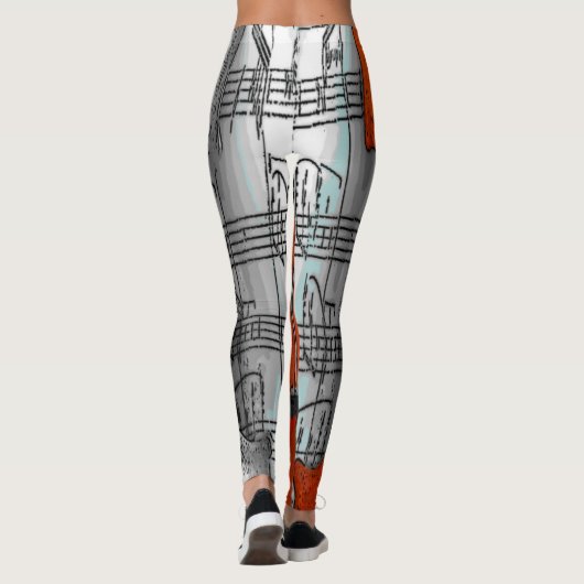Violin Leggings (Achterkant)