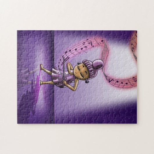 Violin Legpuzzel (Horizontaal)