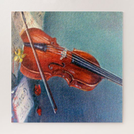 Violín Legpuzzel (Horizontaal)