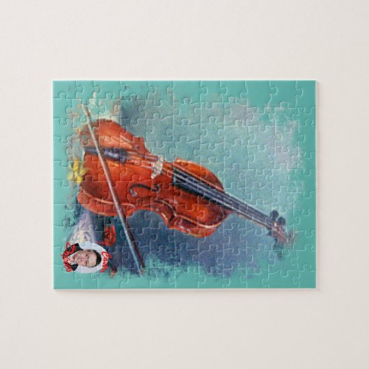 Violín Legpuzzel (Horizontaal)