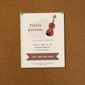 Violin Lessons Flyer