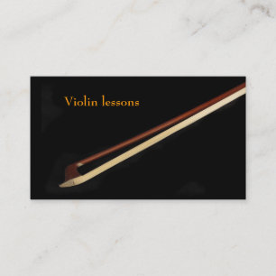 Violin Lessons Visitekaartje