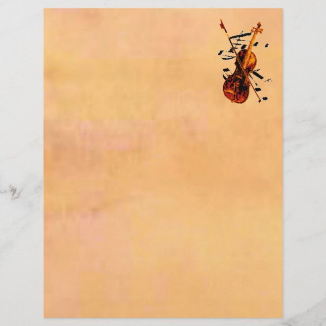 Violin Letterhead (Voorkant)