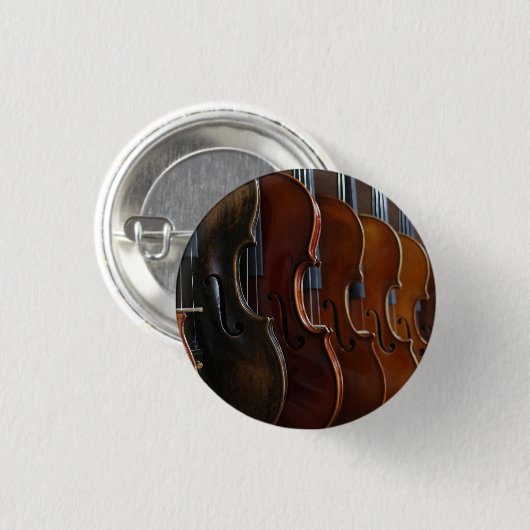 Violin Lineup Ronde Button 3,2 Cm (Voorkant /achterkant)