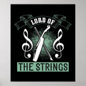 Violin - Lord of the Strings Poster (Voorkant)