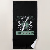 Violin - Lord of the Strings Strandlaken (Voorkant)