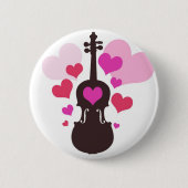 Violin Love Button (Voorkant)