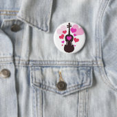 Violin Love Button (In situ)