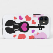 Violin love iPhone 5/5S Hoesje (Achterkant (horizontaal))