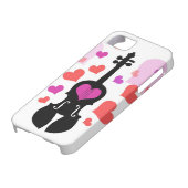 Violin love iPhone 5/5S Hoesje (Onderkant)