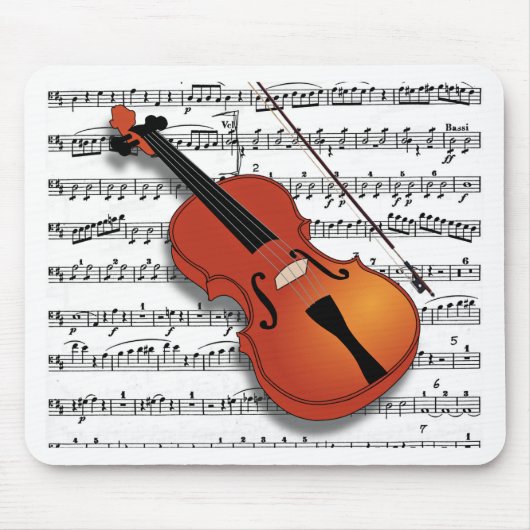 Violin Lover_ Muismat (Voorkant)