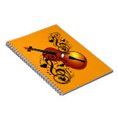 Violin, Lover op Heart_ Notitieboek (Rechterzijde)