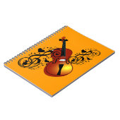 Violin, Lover op Heart_ Notitieboek (Linkerzijde)