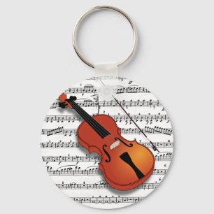 Violin Lover_ Sleutelhanger