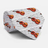 Violin Lover_ Stropdas (Opgerold)