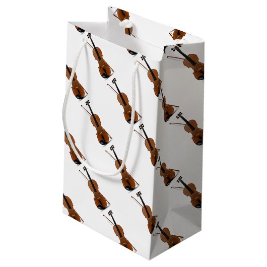 Violin Lovers, Klassieke muziektekeninstrumenten Klein Cadeauzakje (Achterkant Gekanteld)