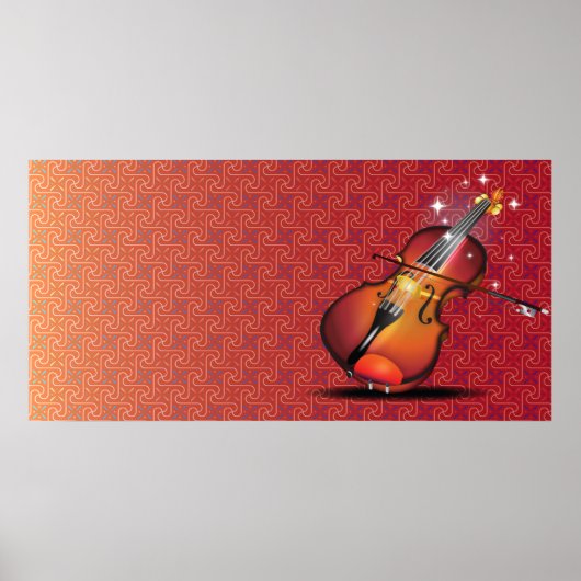 Violin Magic Poster (Voorkant)