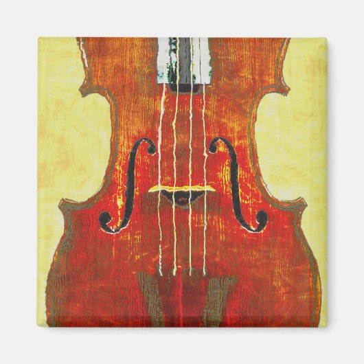 VIOLIN MAGNEET (Voorkant)