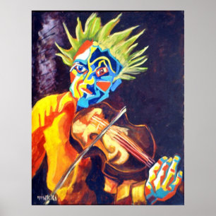 VIOLIN-MAN POSTER