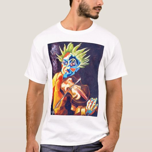 VIOLIN-MAN T-SHIRT (Voorkant)