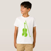 Violin - Martian Green T-shirt (Voorkant volledig)