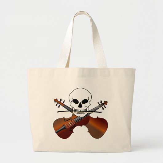 Violin Master Music Canvas tas (Voorkant)
