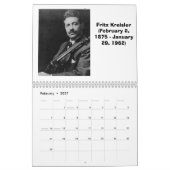 Violin Masters Kalender (Feb 2027)