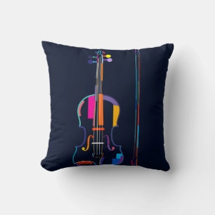 Violin met boog kussen