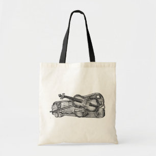 Violin met Hoesje Tote Bag