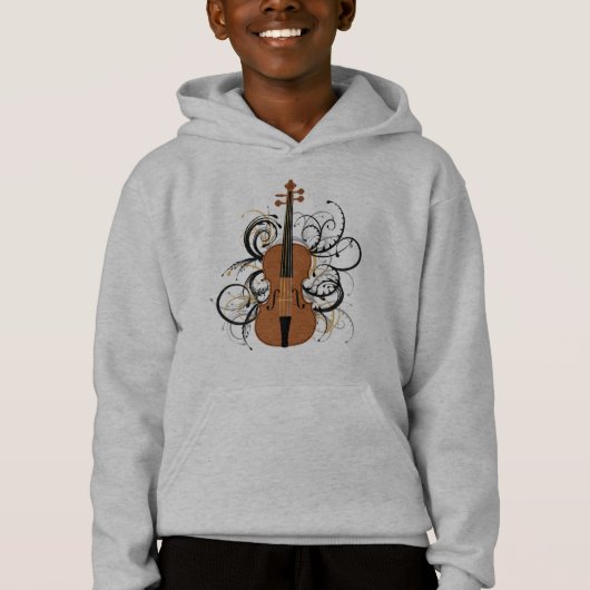 Violin met Swirls (Voorkant)