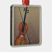 Violin Metalen Ornament (Rechts)