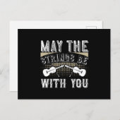 Violin - Moge de touwtjes bij je zijn Briefkaart (Voorkant / Achterkant)