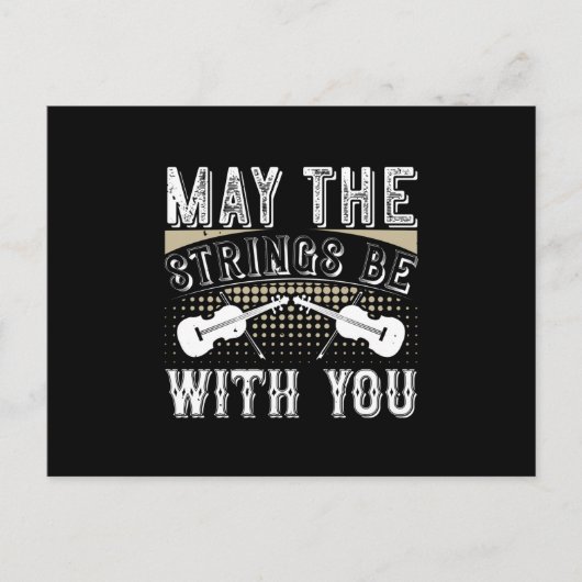 Violin - Moge de touwtjes bij je zijn Briefkaart (Voorkant)