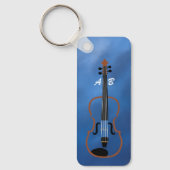 Violin Monogram Sleutelhanger (Voorkant)