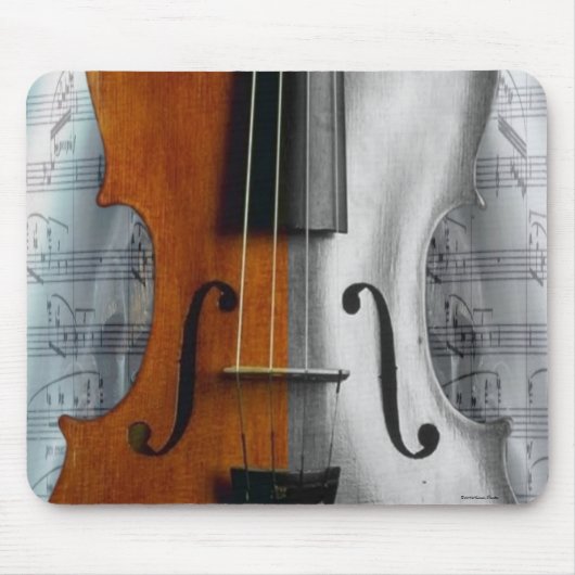 Violin Mousepad Muismat (Voorkant)