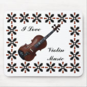 VIOLIN-MOUSEPAD MUISMAT (Voorkant)